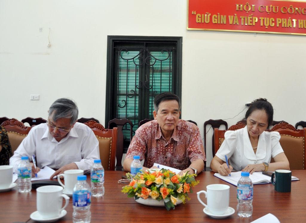 Thường trực Hội Cựu CAND Việt Nam sơ kết hoạt động tháng 4,5 và triển khai nhiệm vụ tháng 6/2026