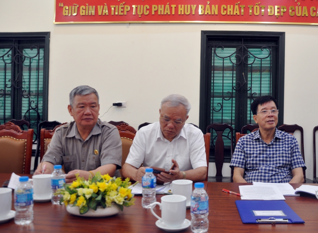 Thường trực Hội Cựu CAND Việt Nam sơ kết hoạt động tháng 4,5 và triển khai nhiệm vụ tháng 6/2026