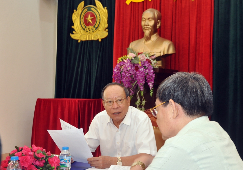Thường trực Hội Cựu CAND Việt Nam sơ kết hoạt động tháng 4,5 và triển khai nhiệm vụ tháng 6/2026