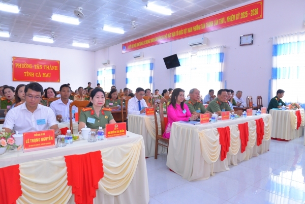 Cà Mau: Thành lập Hội Cựu CAND phường Tân Thành, nhiệm kỳ 2026 - 2031