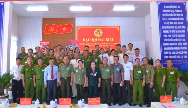 Cà Mau: Thành lập Hội Cựu CAND phường Tân Thành, nhiệm kỳ 2026 - 2031
