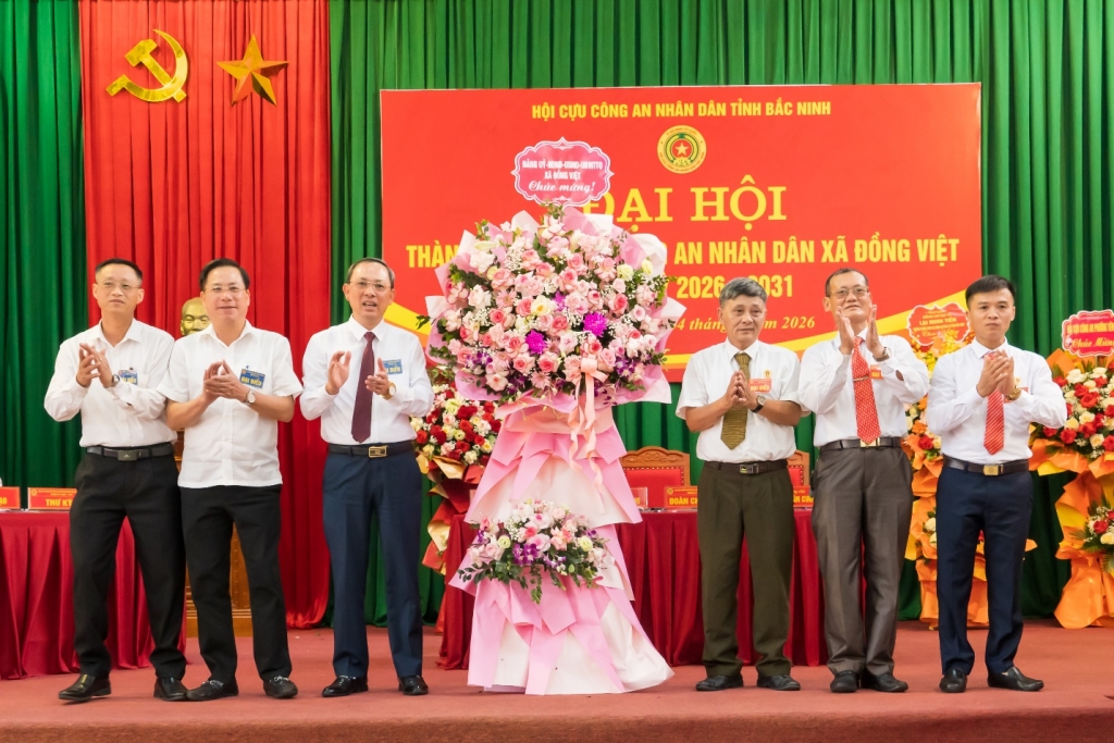 Bắc Ninh: Thành lập Hội Cựu CAND xã Đồng Việt, nhiệm kỳ 2026 - 2031
