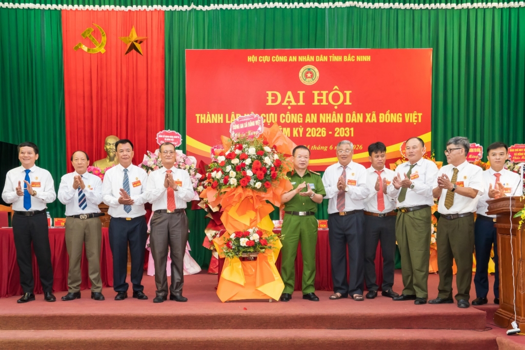 Bắc Ninh: Thành lập Hội Cựu CAND xã Đồng Việt, nhiệm kỳ 2026 - 2031