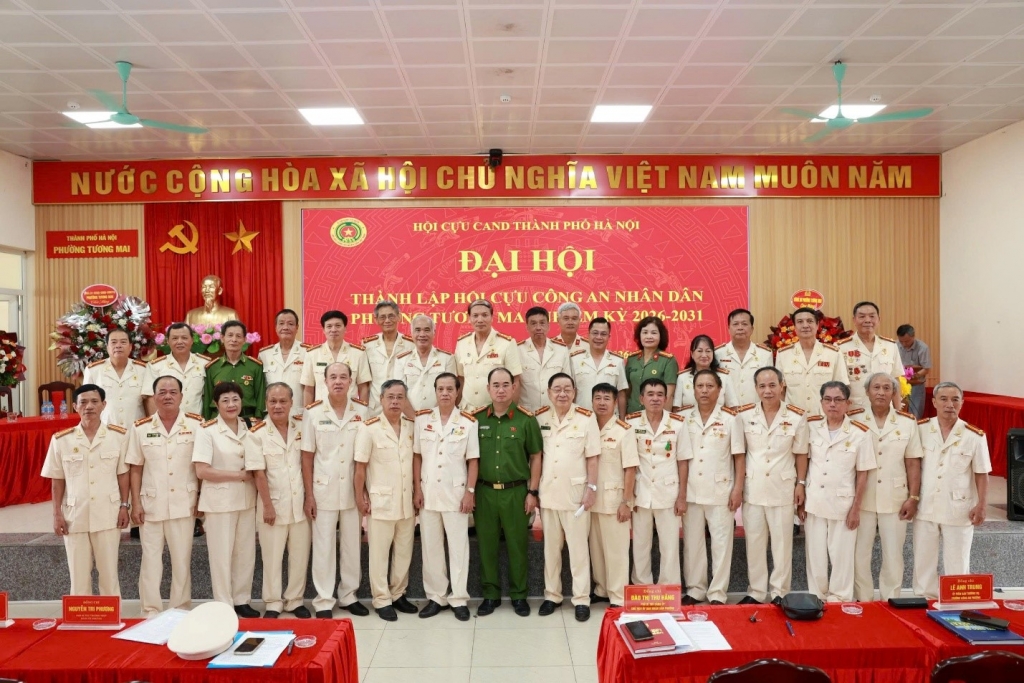 Hà Nội: Thành lập Hội Cựu CAND phường Tương Mai