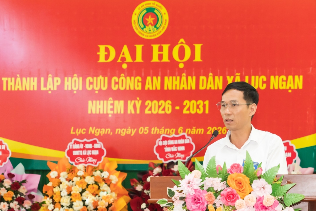 Bắc Ninh: Thành lập Hội Cựu CAND xã Lục Ngạn, nhiệm kỳ 2026 - 2031