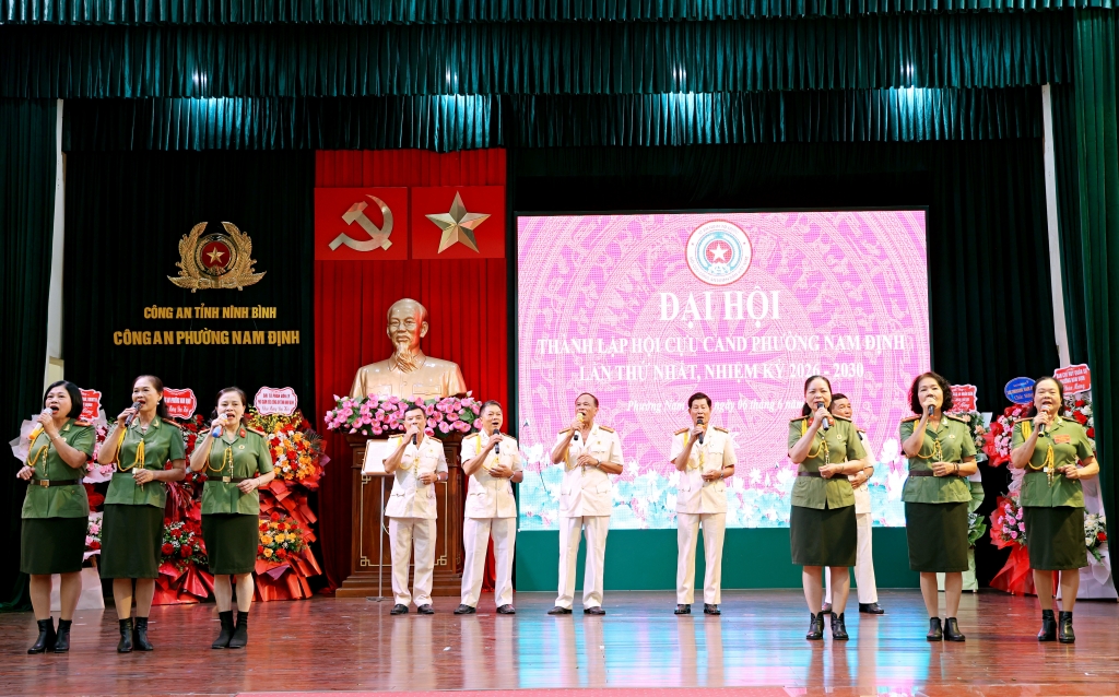 Ninh Bình: Thành lập Hội Cựu CAND phường Nam Định, nhiệm kỳ 2026   2030