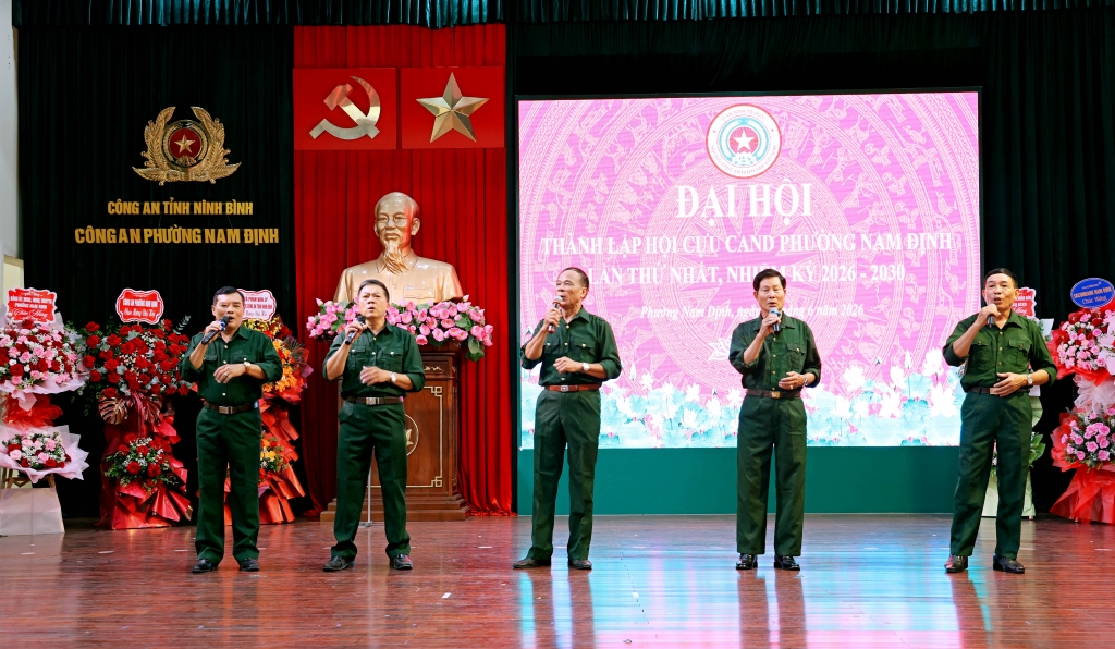 Ninh Bình: Thành lập Hội Cựu CAND phường Nam Định, nhiệm kỳ 2026   2030