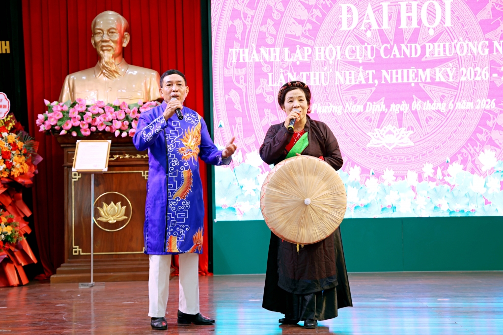 Ninh Bình: Thành lập Hội Cựu CAND phường Nam Định, nhiệm kỳ 2026   2030