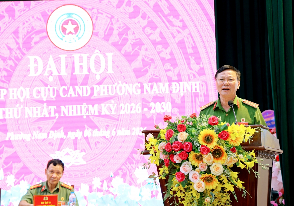 Ninh Bình: Thành lập Hội Cựu CAND phường Nam Định, nhiệm kỳ 2026 - 2030 Ninh Bình: Thành lập Hội Cựu CAND phường Nam Định, nhiệm kỳ 2026 - 2030