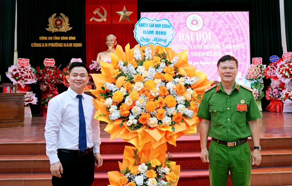 Ninh Bình: Thành lập Hội Cựu CAND phường Nam Định, nhiệm kỳ 2026   2030