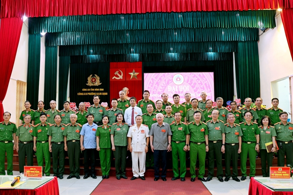 Ninh Bình: Thành lập Hội Cựu CAND phường Nam Định, nhiệm kỳ 2026 - 2030