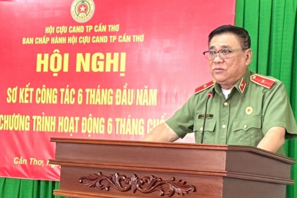Hội Cựu CAND TP Cần Thơ: Đổi mới, nâng cao chất lượng hoạt động trong tình hình mới