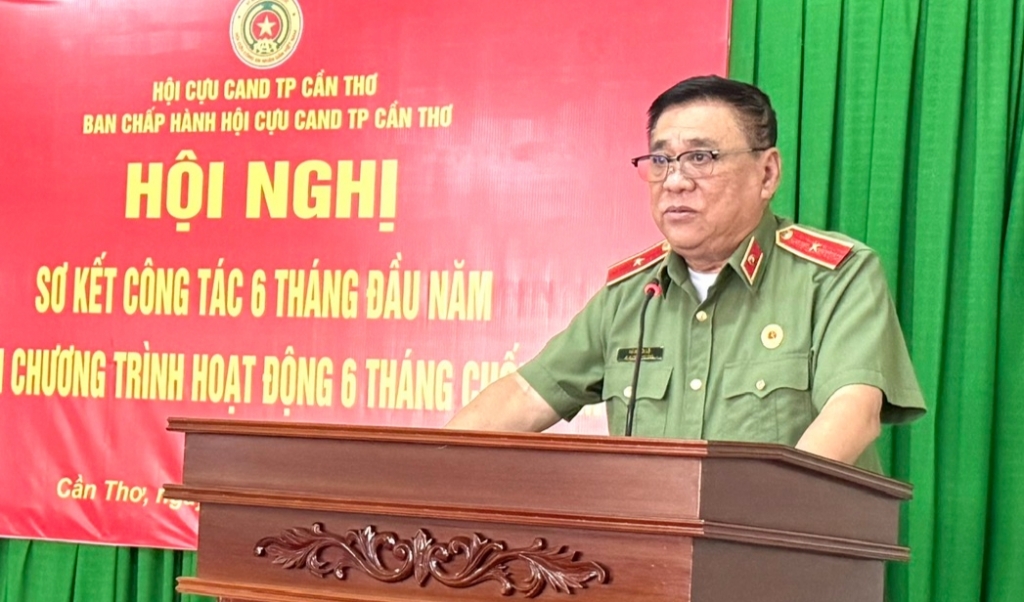 Hội Cựu CAND TP Cần Thơ: Đổi mới, nâng cao chất lượng hoạt động trong tình hình mới