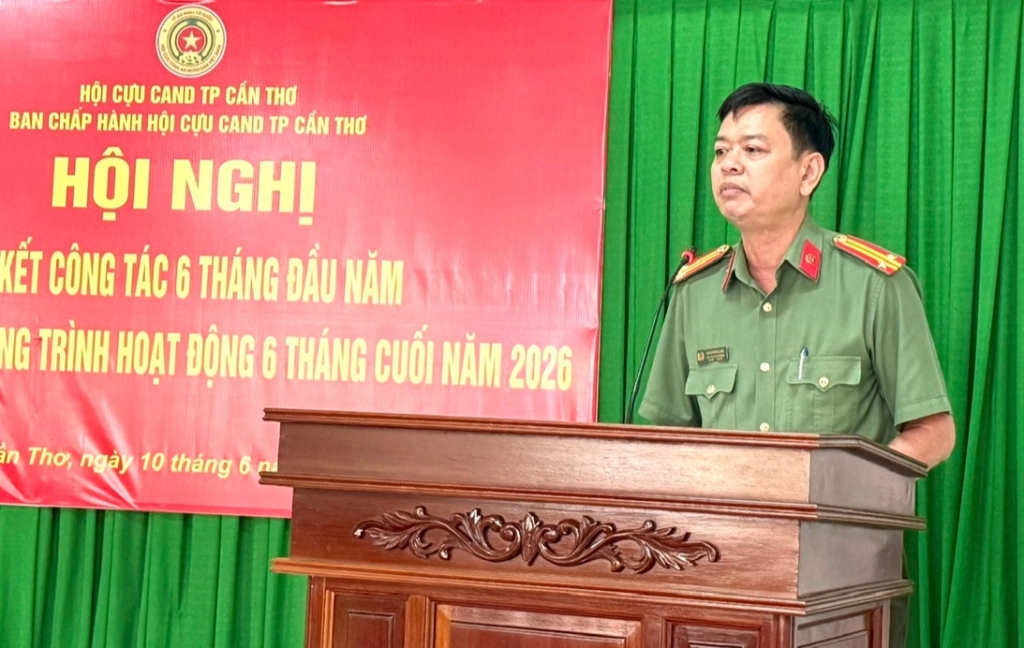 Hội Cựu CAND TP Cần Thơ: Đổi mới, nâng cao chất lượng hoạt động trong tình hình mới