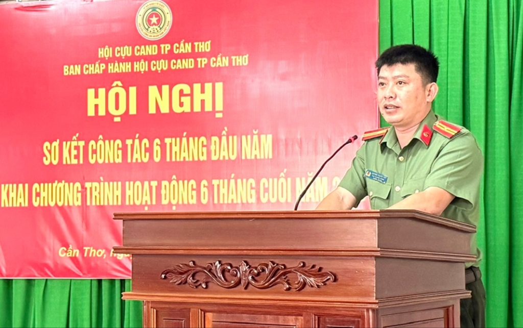 Hội Cựu CAND TP Cần Thơ: Đổi mới, nâng cao chất lượng hoạt động trong tình hình mới