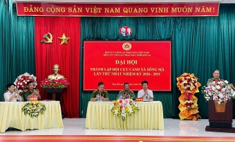 Sơn La: Thành lập Hội Cựu CAND xã Sông Mã, nhiệm kỳ 2026 - 2031