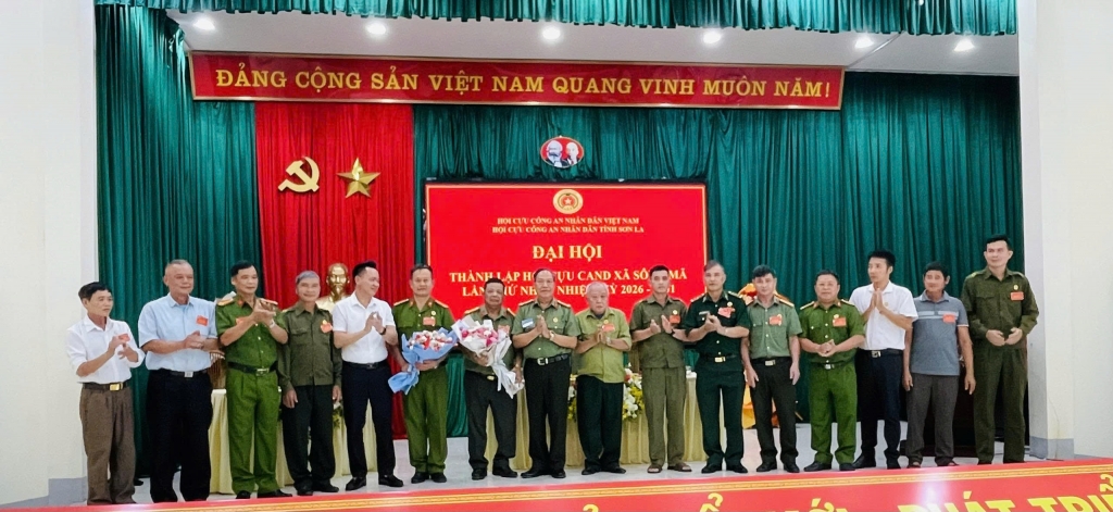 Sơn La: Thành lập Hội Cựu CAND xã Sông Mã, nhiệm kỳ 2026 - 2031