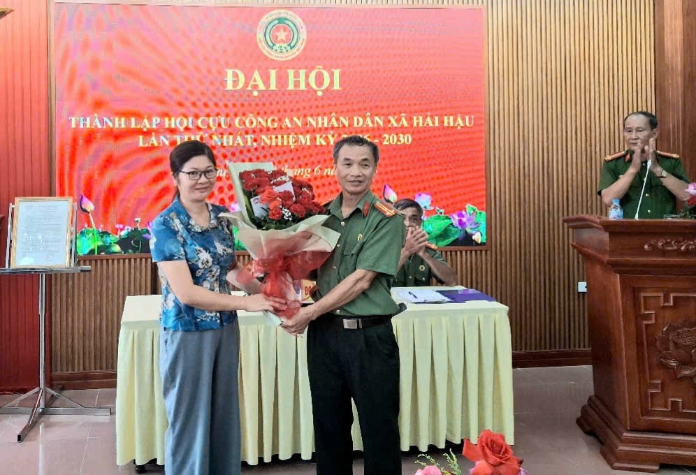 Ninh Bình: Thành lập Hội Cựu CAND xã Hải Hậu, nhiệm kỳ 2026   2030
