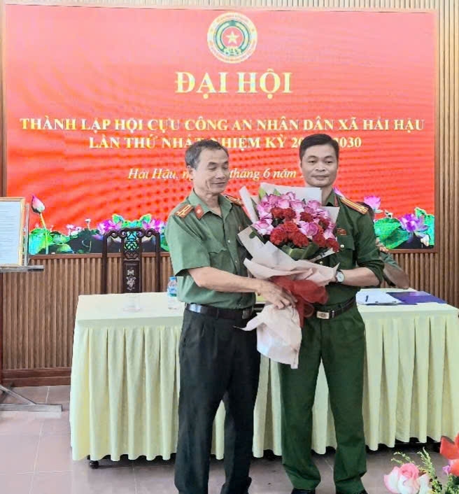 Ninh Bình: Thành lập Hội Cựu CAND xã Hải Hậu, nhiệm kỳ 2026   2030