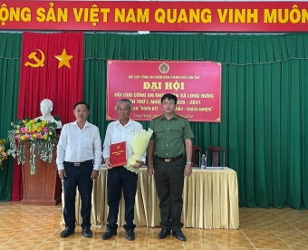 Cần Thơ: Thành lập Hội Cựu CAND xã Long Hưng, nhiệm kỳ 2026 - 2031