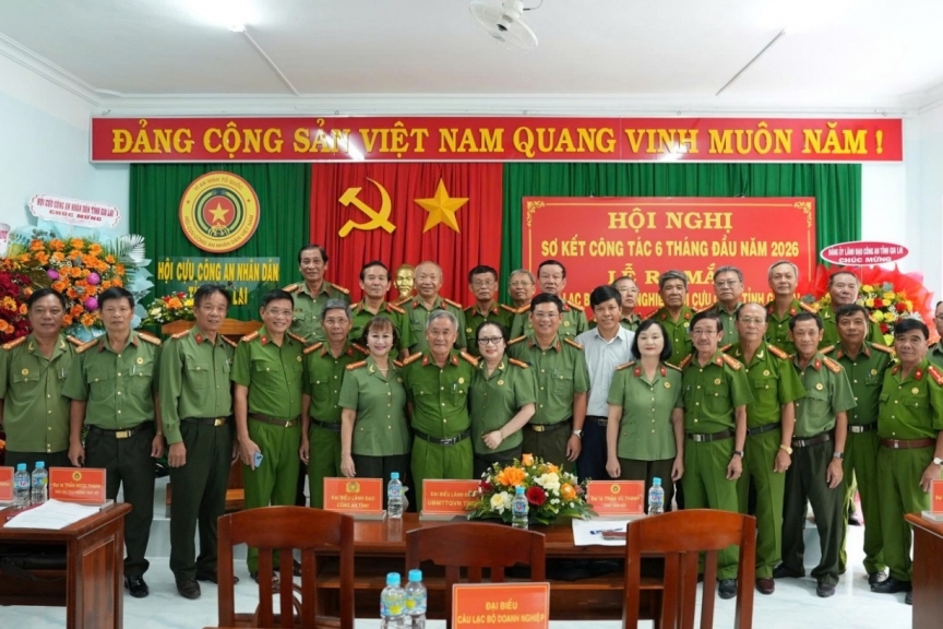 Hội Cựu CAND tỉnh Gia Lai sơ kết hoạt động 6 tháng đầu năm 2026 và triển khai nhiệm vụ mới