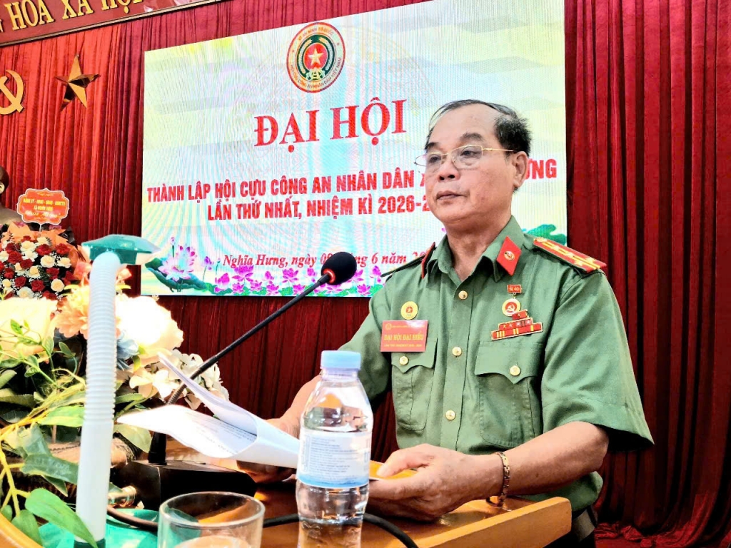 Ninh Bình: Thành lập Hội Cựu CAND xã Nghĩa Hưng, nhiệm kỳ 2026 - 2030 Ninh Bình: Thành lập Hội Cựu CAND xã Nghĩa Hưng, nhiệm kỳ 2026 2030