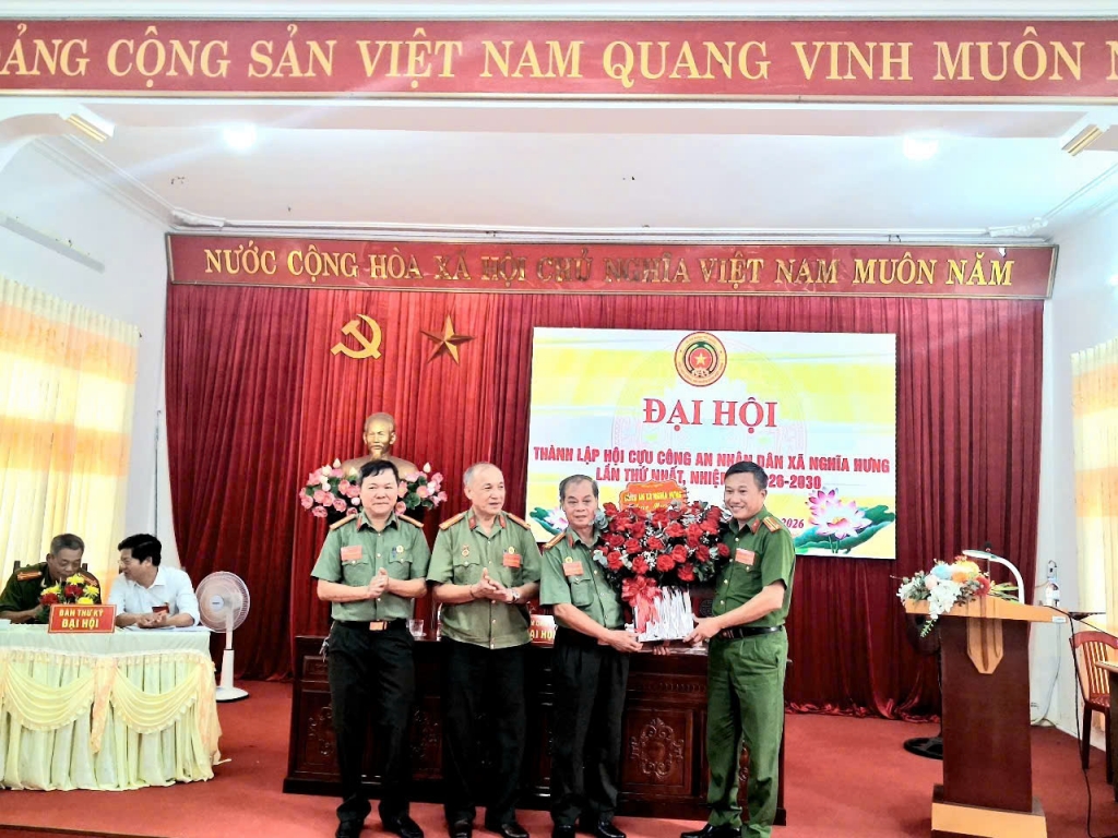 Ninh Bình: Thành lập Hội Cựu CAND xã Nghĩa Hưng, nhiệm kỳ 2026   2030