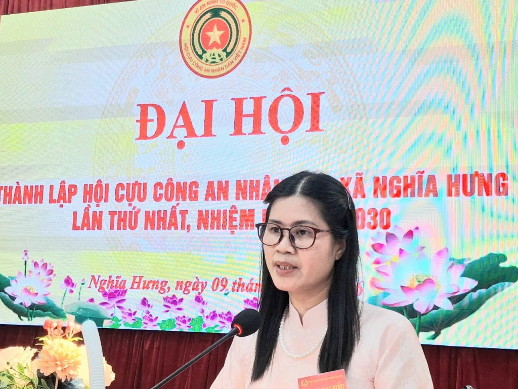 Ninh Bình: Thành lập Hội Cựu CAND xã Nghĩa Hưng, nhiệm kỳ 2026 - 2030 Ninh Bình: Thành lập Hội Cựu CAND xã Nghĩa Hưng, nhiệm kỳ 2026 - 2030
