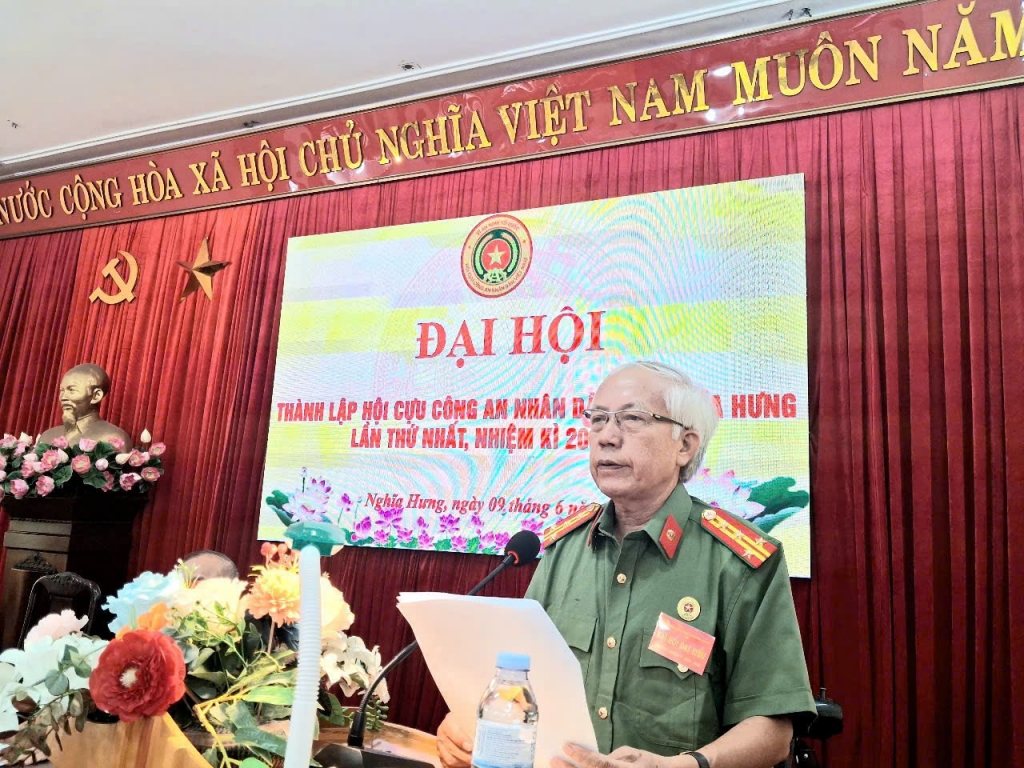 Ninh Bình: Thành lập Hội Cựu CAND xã Nghĩa Hưng, nhiệm kỳ 2026 - 2030 Ninh Bình: Thành lập Hội Cựu CAND xã Nghĩa Hưng, nhiệm kỳ 2026 - 2030