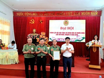 Ninh Bình: Thành lập Hội Cựu CAND xã Nghĩa Hưng, nhiệm kỳ 2026 - 2030