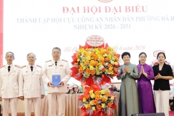Hà Nội: Thành lập Hội Cựu CAND phường Hà Đông, nhiệm kỳ 2026 - 2031