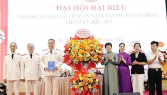 Hà Nội: Thành lập Hội Cựu CAND phường Hà Đông, nhiệm kỳ 2026 - 2031