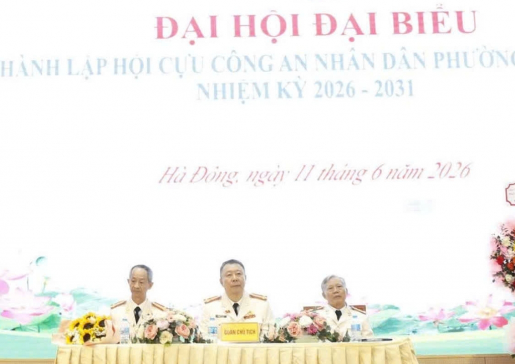 Hà Nội: Thành lập Hội Cựu CAND phường Hà Đông, nhiệm kỳ 2026 - 2031