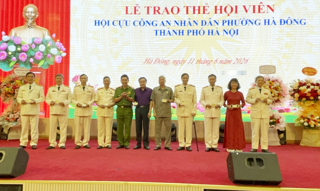 Hà Nội: Thành lập Hội Cựu CAND phường Hà Đông, nhiệm kỳ 2026   2031