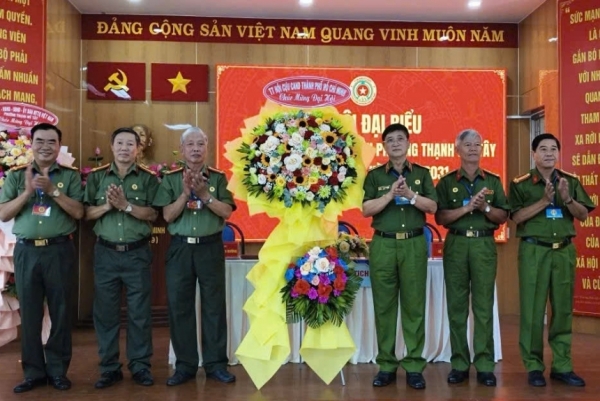 TP.HCM: Thành lập Hội Cựu CAND phường Thạnh Mỹ Tây, nhiệm kỳ 2026 - 2031
