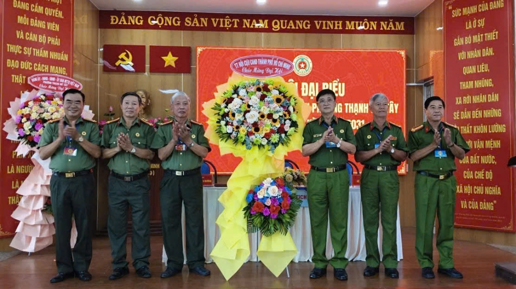 TP.HCM: Thành lập Hội Cựu CAND phường Thạnh Mỹ Tây, nhiệm kỳ 2026 - 2031