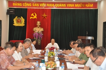 Thường trực Hội Cựu CAND Việt Nam đôn đốc các địa phương thành lập Hội Cựu CAND cấp xã