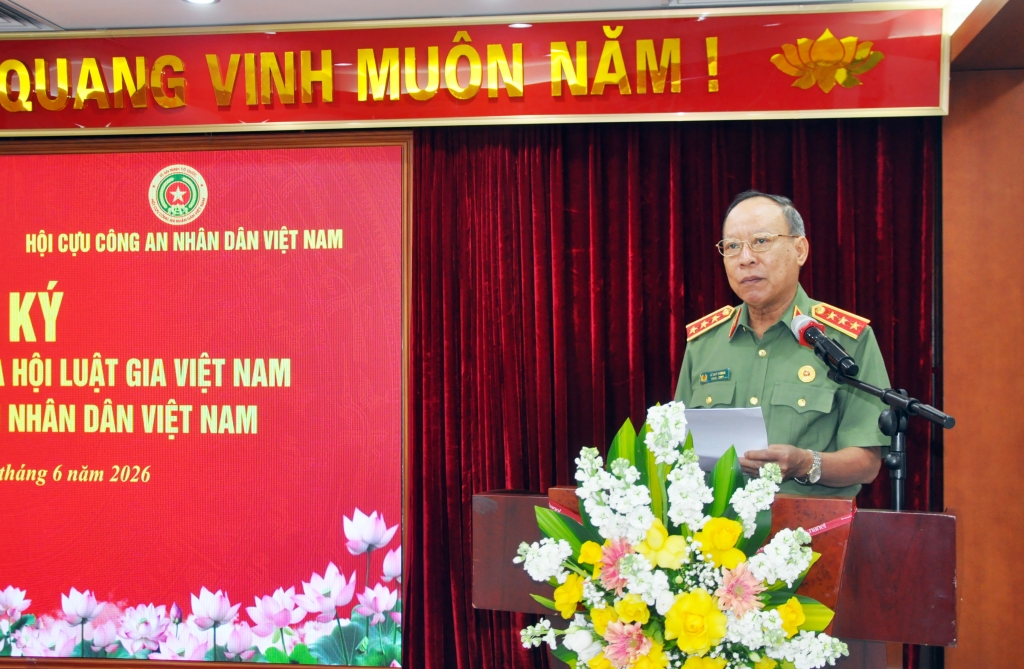 Hội Luật gia Việt Nam và Hội Cựu CAND Việt Nam ký kết Quy chế phối hợp