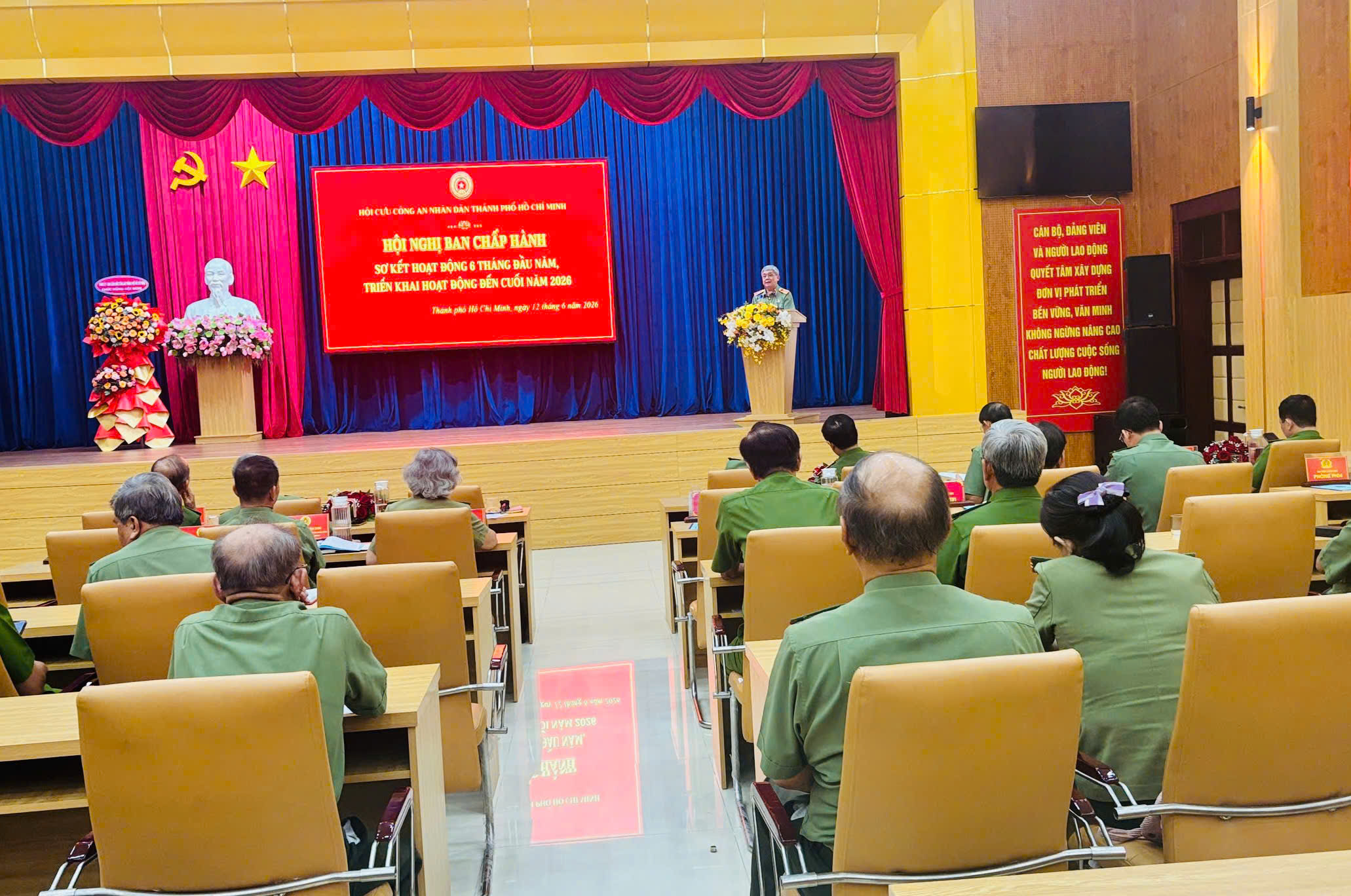 Hội Cựu CAND TPHCM: Xây dựng tổ chức Hội vững mạnh, tích cực tham gia đảm bảo ANTT