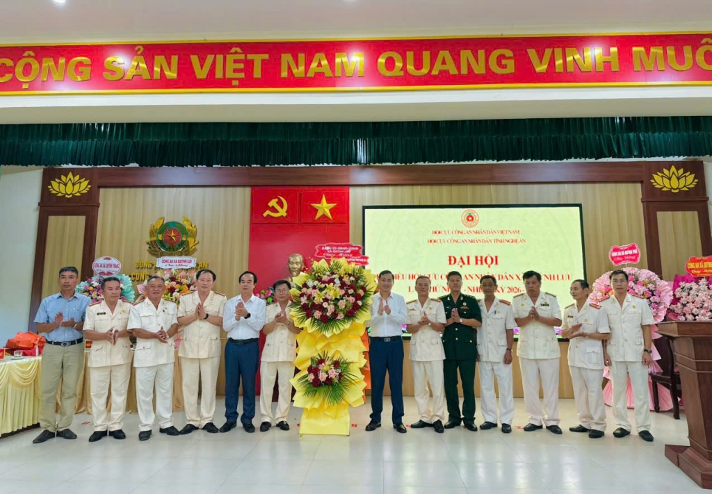 Nghệ An: Thành lập Hội Cựu CAND xã Quỳnh Lưu, nhiệm kỳ 2026 - 2031