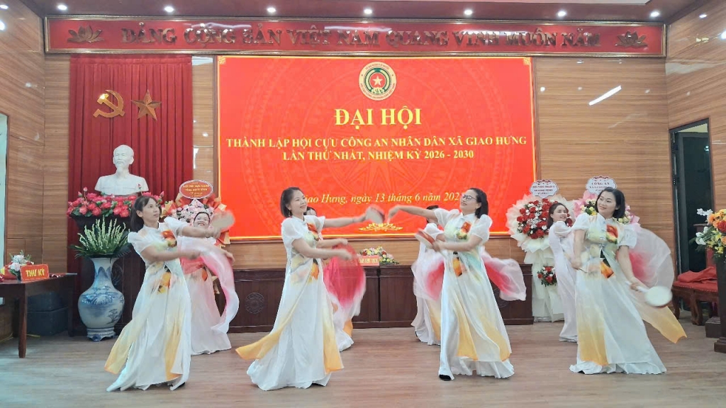 Ninh Bình: Thành lập Hội Cựu CAND xã Giao Hưng, nhiệm kỳ 2026 - 2030