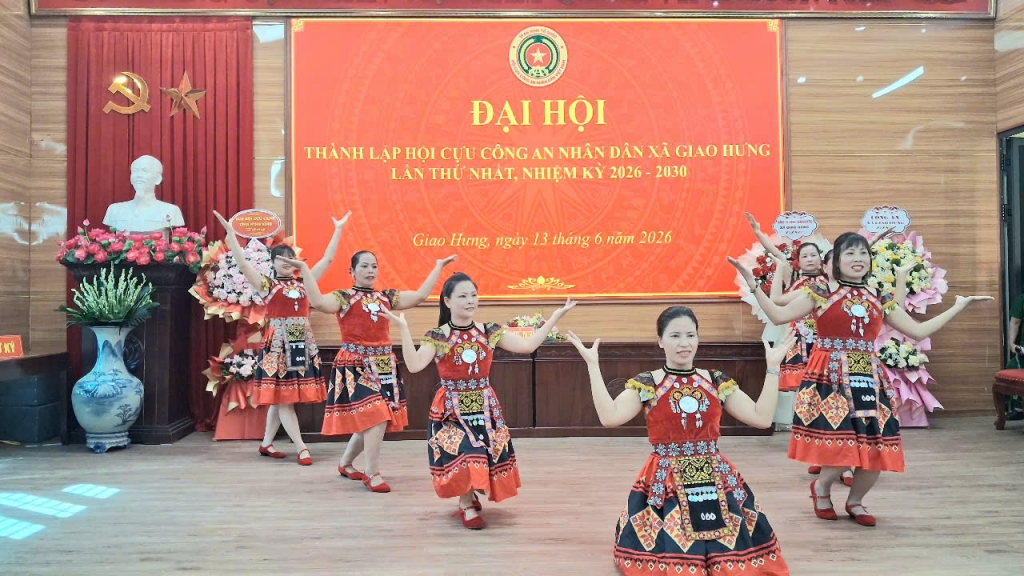 Ninh Bình: Thành lập Hội Cựu CAND xã Giao Hưng, nhiệm kỳ 2026 - 2030