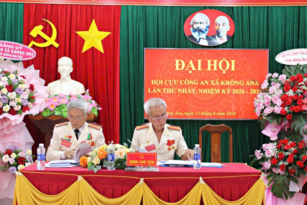 Đắk Lắk: Thành lập Hội Cựu CAND xã Krông Ana, nhiệm kỳ 2026 - 2031