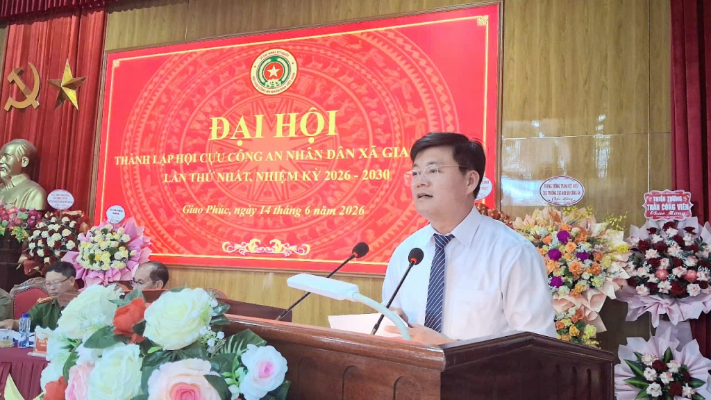 Ninh Bình: Thành lập Hội Cựu CAND xã Giao Phúc, nhiệm kỳ 2026 - 2030