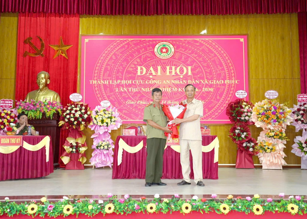 Ninh Bình: Thành lập Hội Cựu CAND xã Giao Phúc, nhiệm kỳ 2026 - 2030