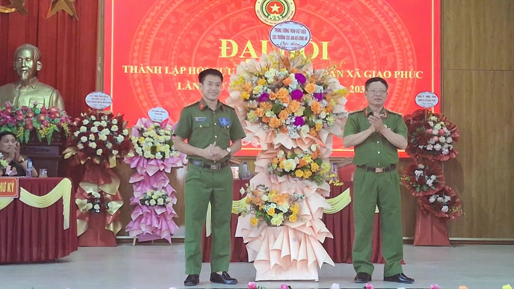 Ninh Bình: Thành lập Hội Cựu CAND xã Giao Phúc, nhiệm kỳ 2026 - 2030