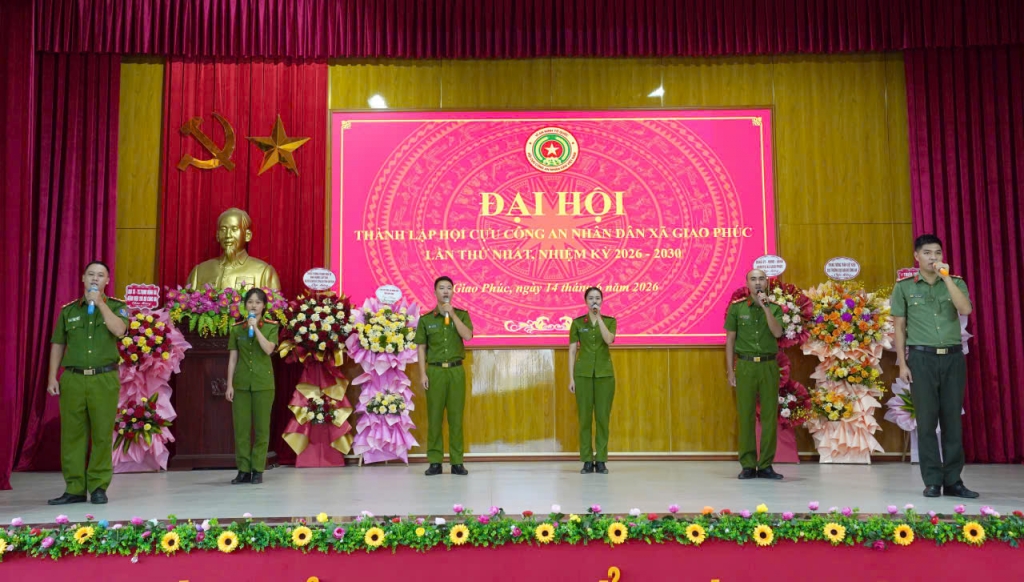 Ninh Bình: Thành lập Hội Cựu CAND xã Giao Phúc, nhiệm kỳ 2026 - 2030