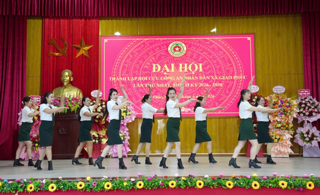 Ninh Bình: Thành lập Hội Cựu CAND xã Giao Phúc, nhiệm kỳ 2026 - 2030