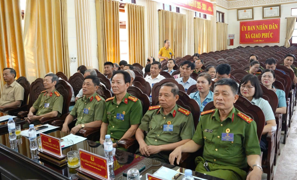 Ninh Bình: Thành lập Hội Cựu CAND xã Giao Phúc, nhiệm kỳ 2026 - 2030