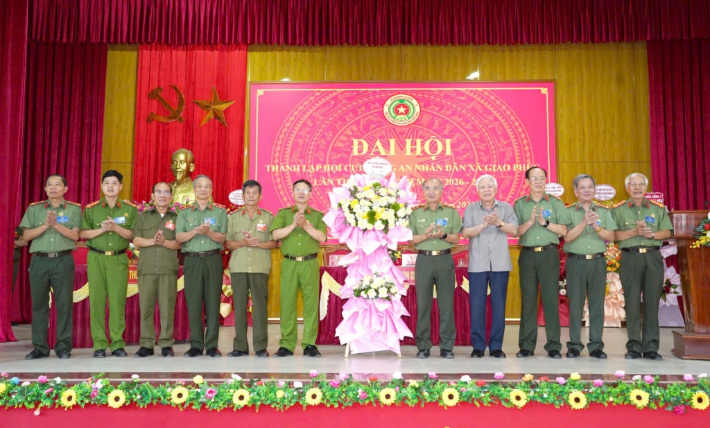 Ninh Bình: Thành lập Hội Cựu CAND xã Giao Phúc, nhiệm kỳ 2026 - 2030
